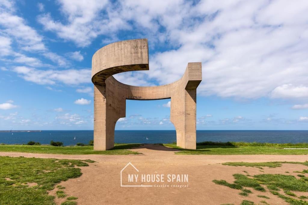 Myhousespain - Piso En Cimadevilla Junto Al Mar Хіхон Екстер'єр фото