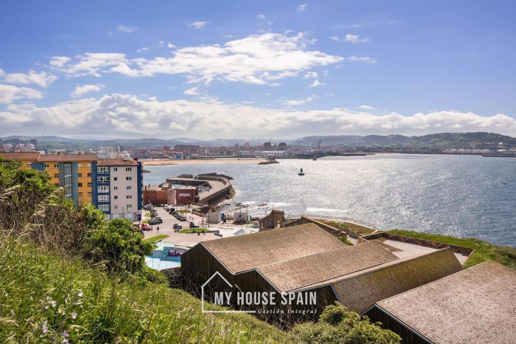 Myhousespain - Piso En Cimadevilla Junto Al Mar Хіхон Екстер'єр фото